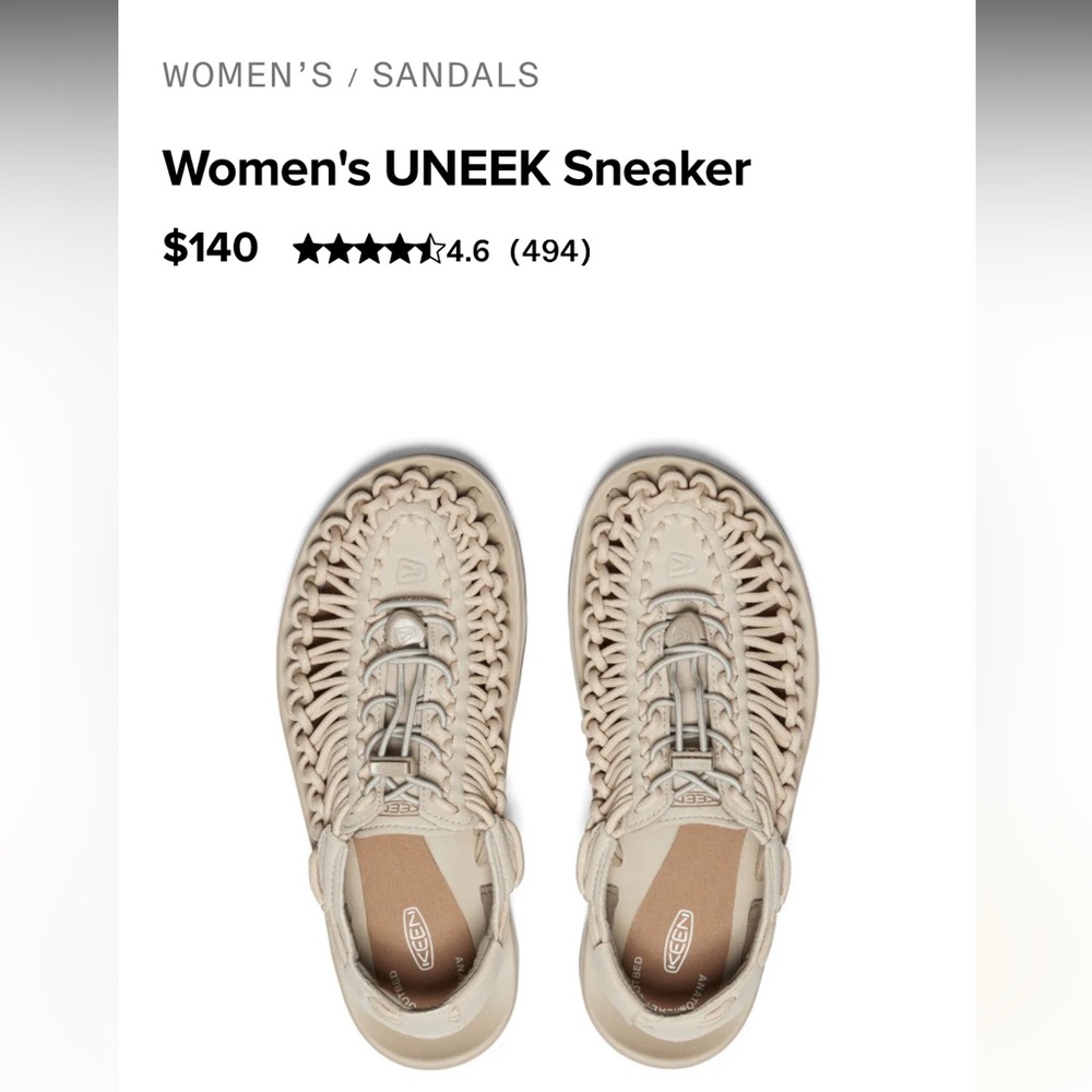 KEEN UNEEK sneaker sandals